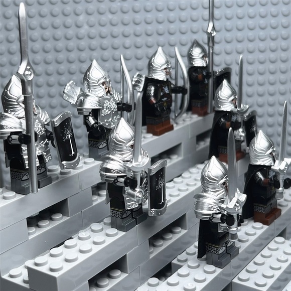 Lord of the Rings Gondor Custom Minifigures Lot of 8 - Picture 3 of 3